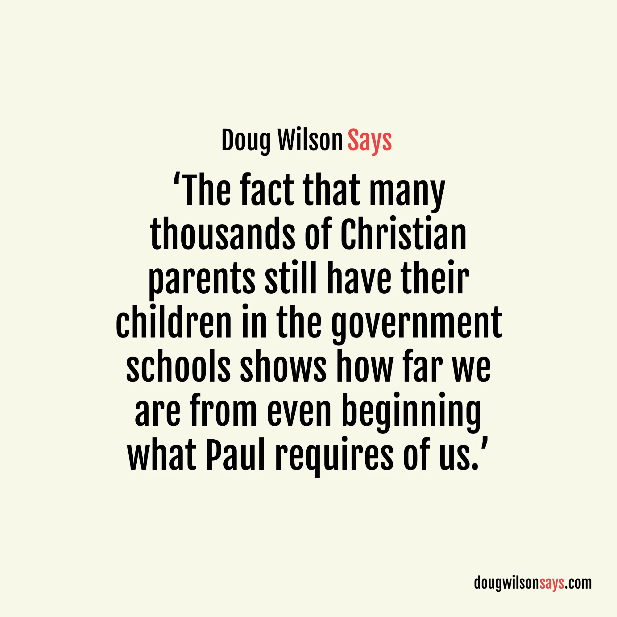 Image for christian-children-government-schools-paul