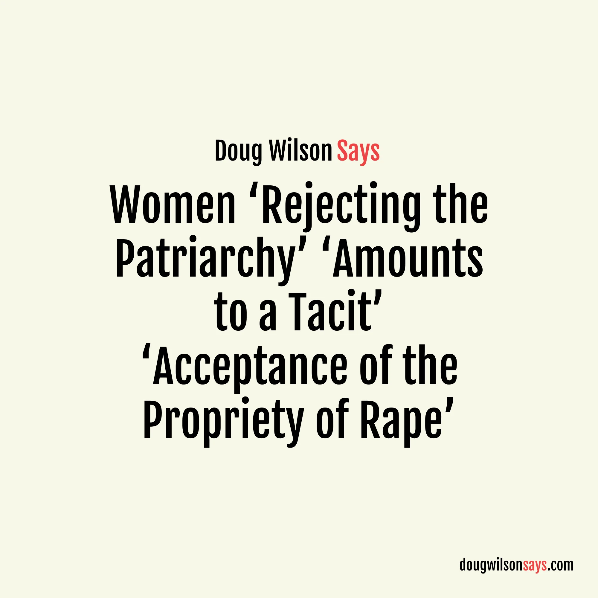 Image for reject-the-patriarchy-and-the-propriety-of-rape