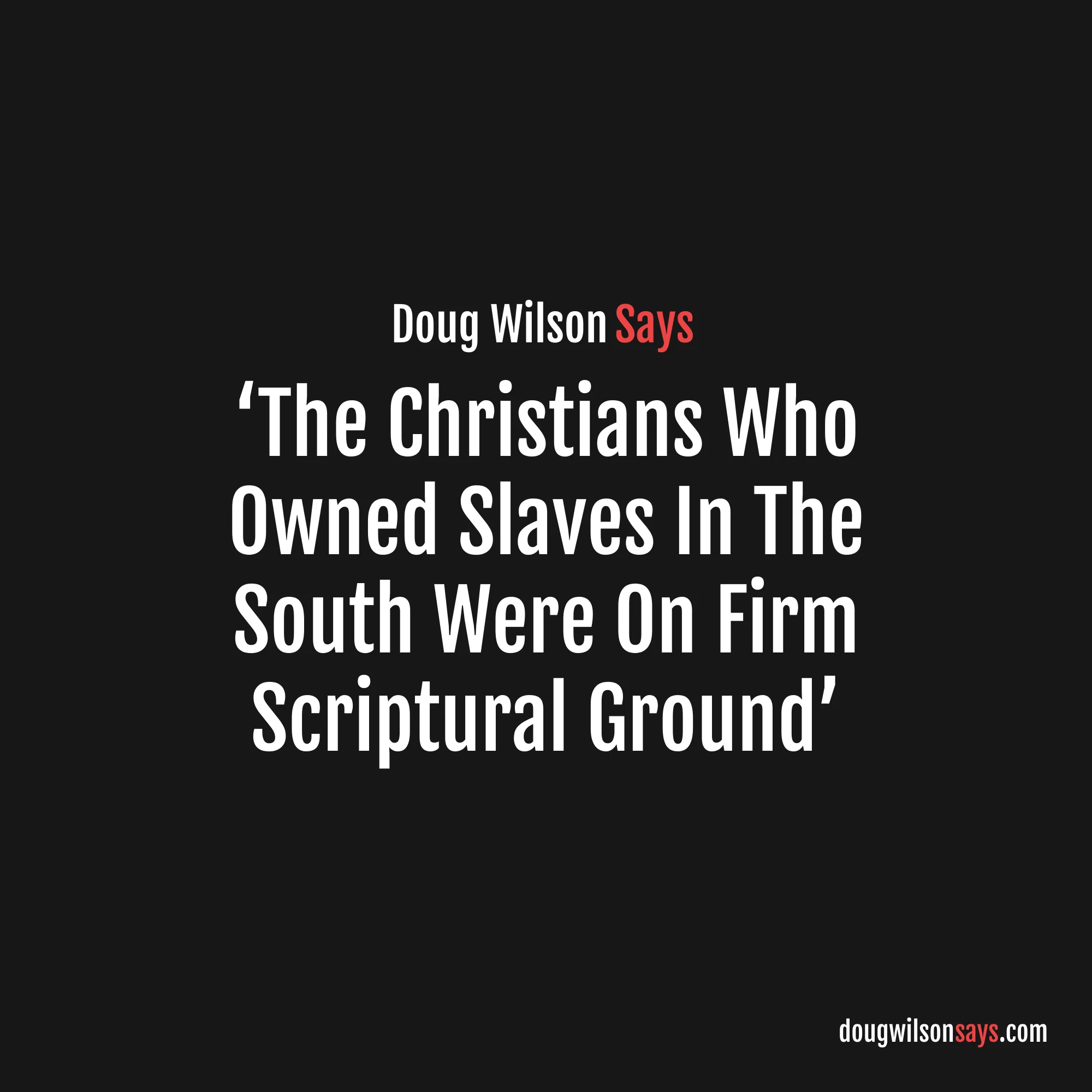 Image for southern-christian-slaveholders-firm-scriptural