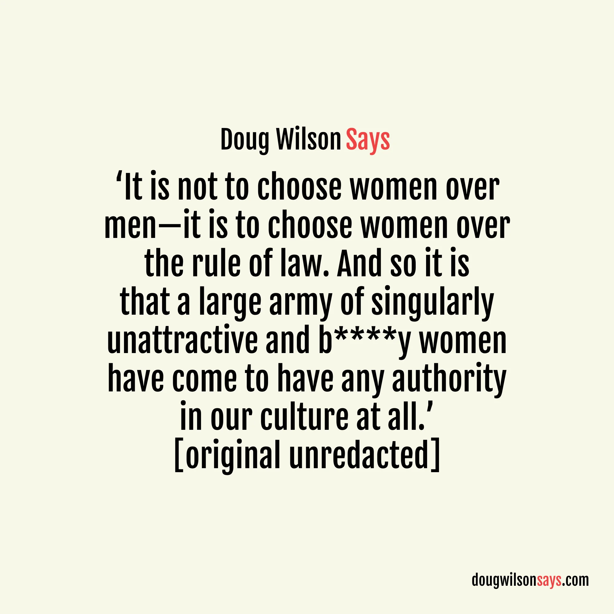 Image for unattractive-b-word-women